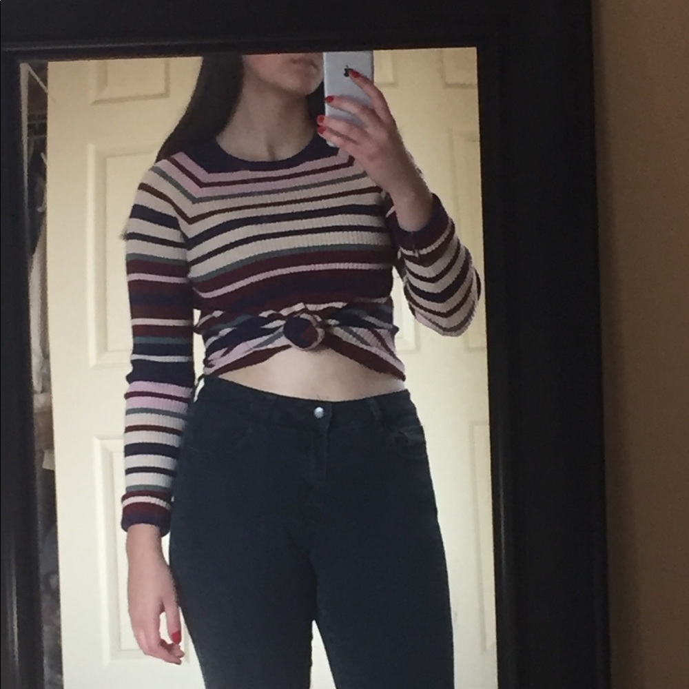 Striped long sleeve